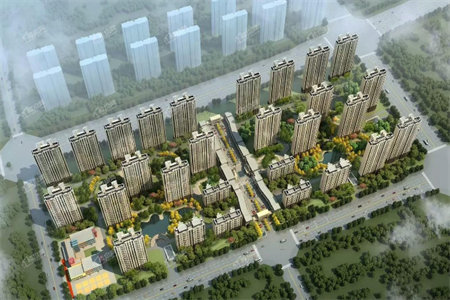 佛山中学附近华府天地3室2厅2卫95万125m2简单装修出售
